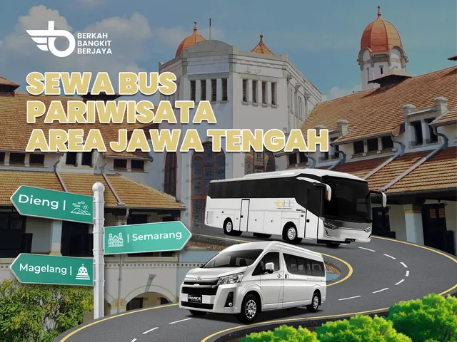 Layanan Sewa Bus Pariwisata Jateng